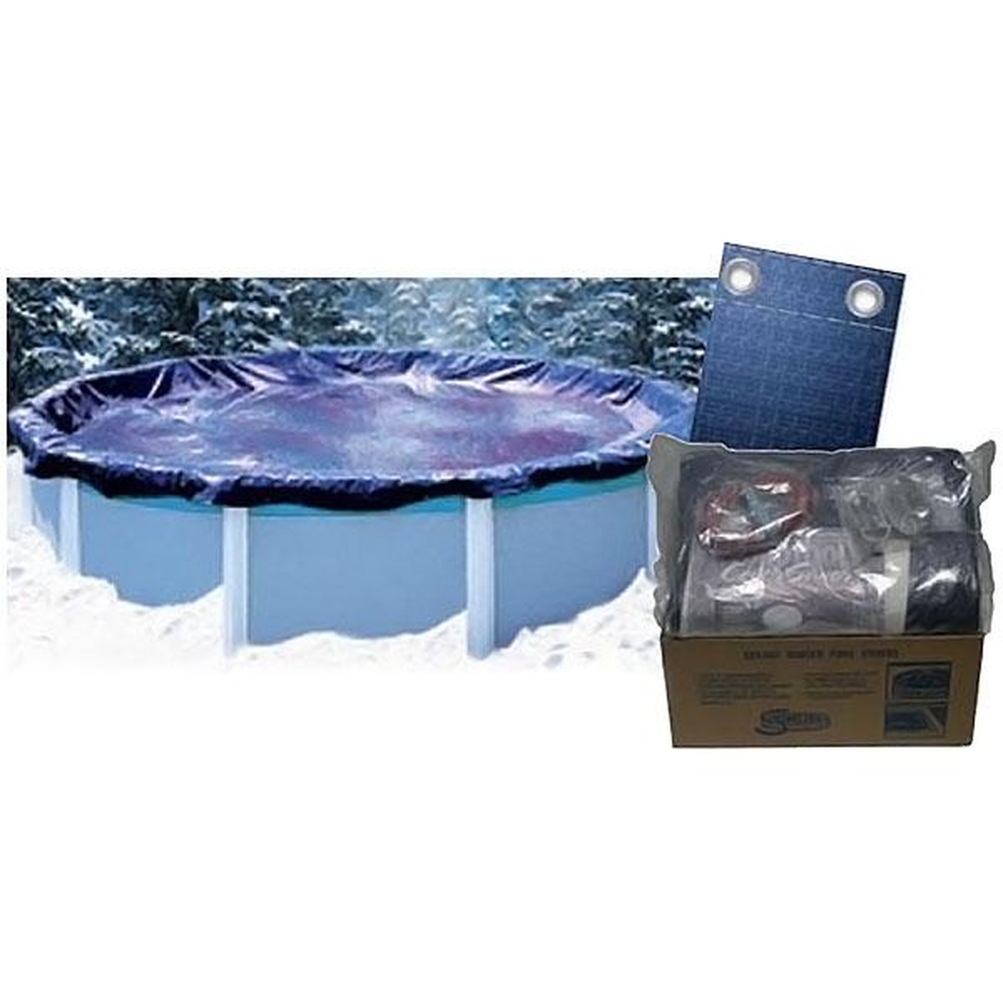 Swimline Bâche d'hiver ronde d.5,48m pour piscine hors sol - 0330011 3