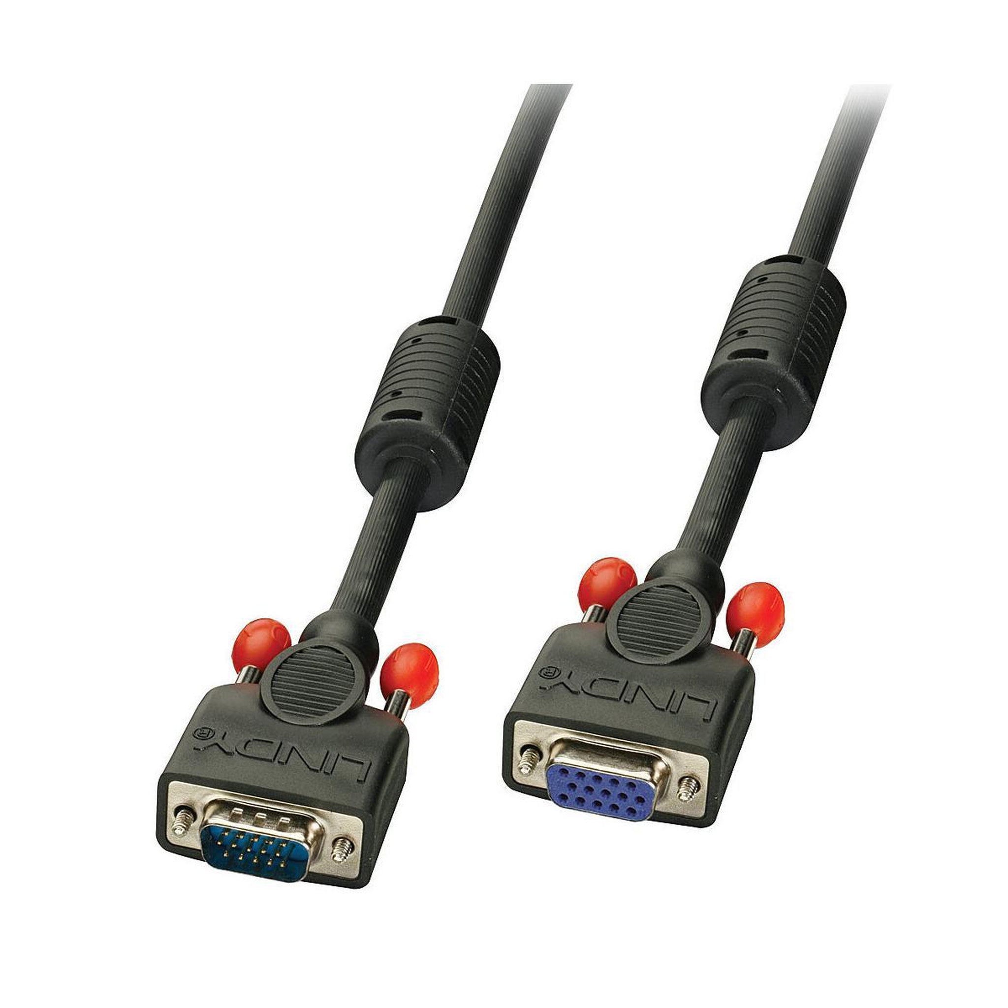 LINDY Lindy 36393 câble VGA 2 m VGA (D-Sub) Noir