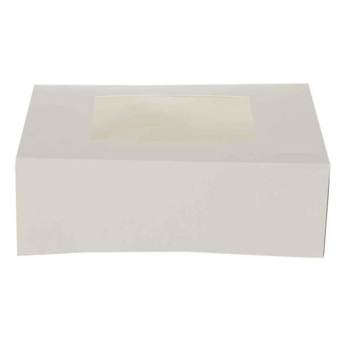 Paris Prix Lot de 2 Boîtes à Gâteaux  Rectangles  22cm Naturel