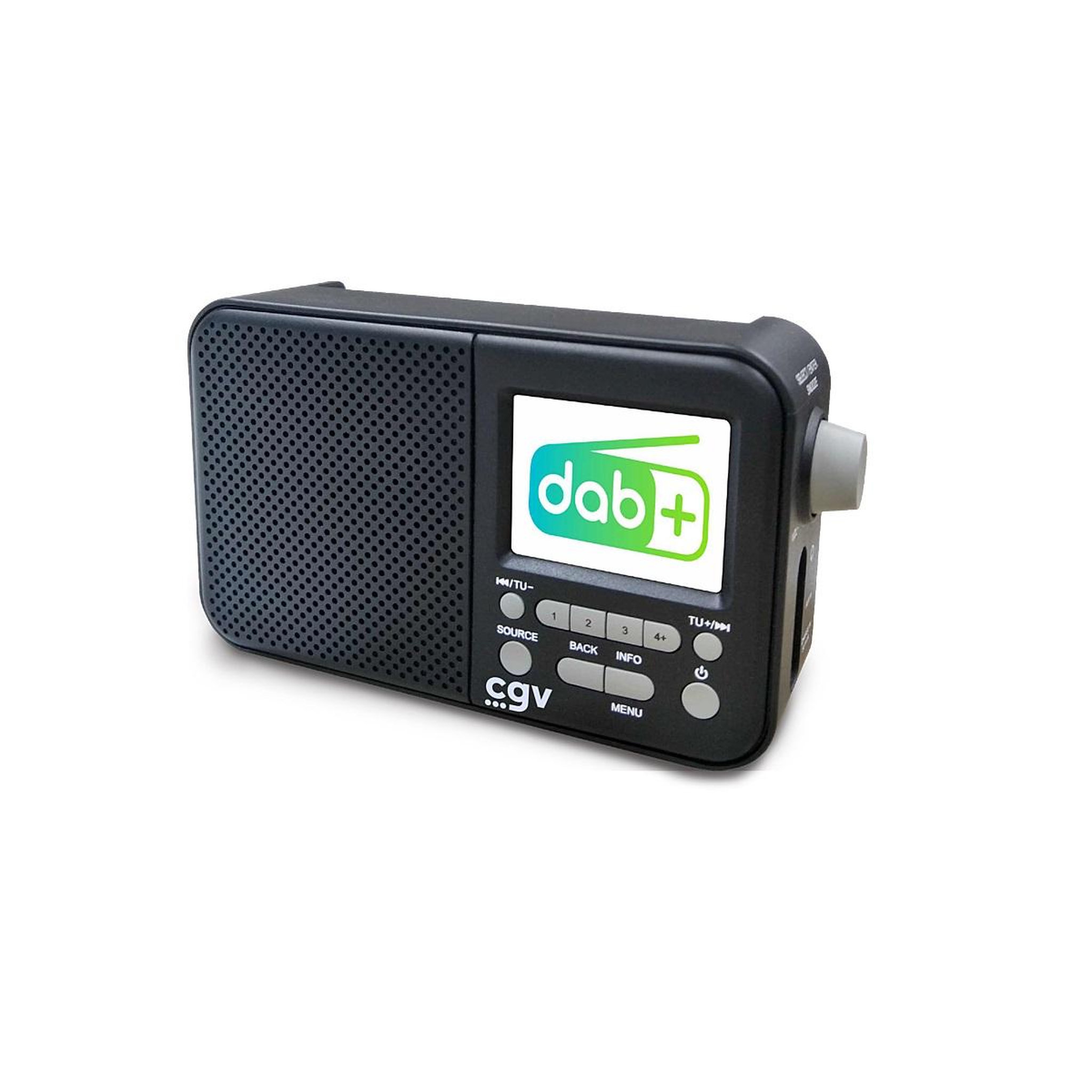 Voir la diapositive 2 : CGV Radio portable numérique noir - 13031