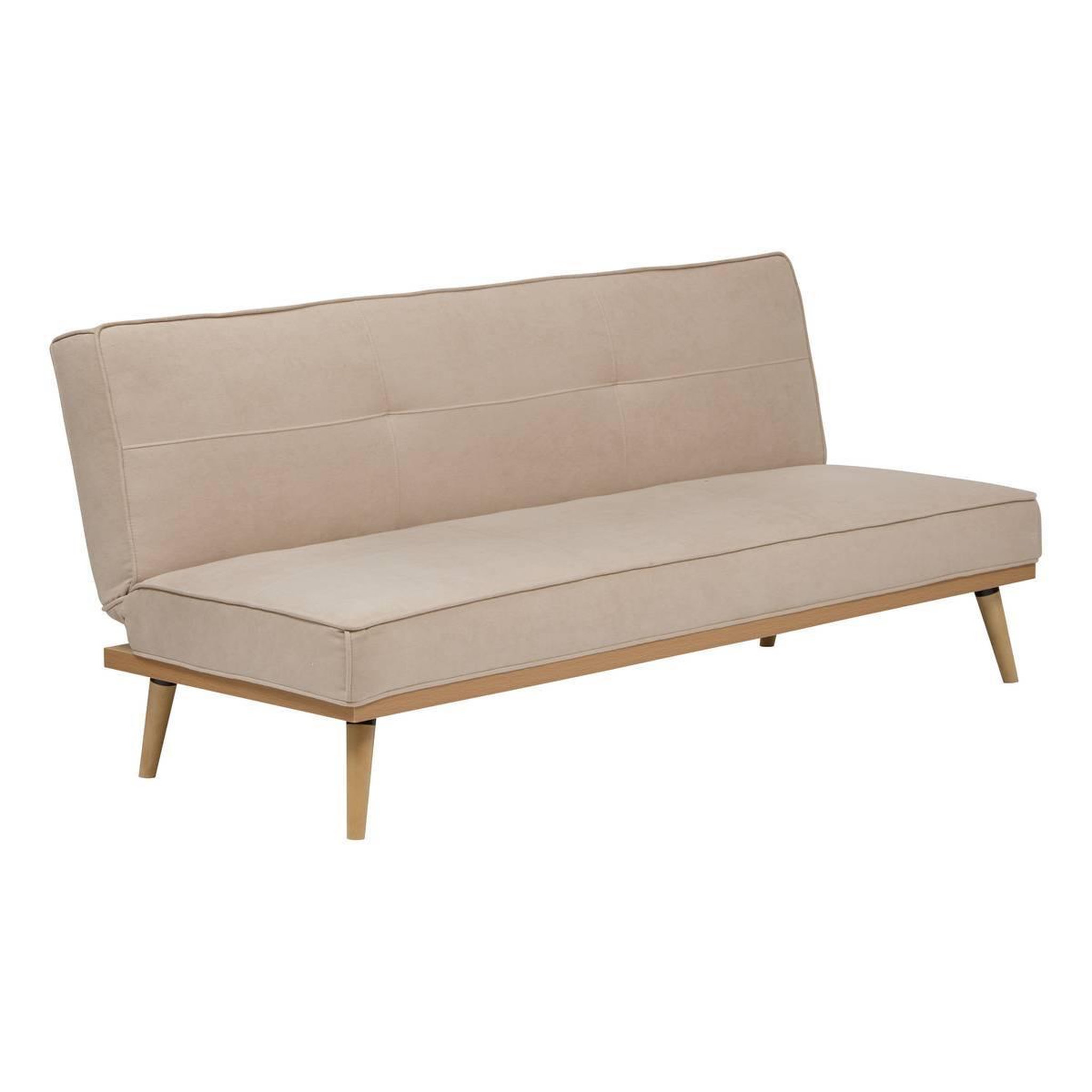 ATMOSPHERA Canapé Convertible 3 Places  Dohan  180cm Beige