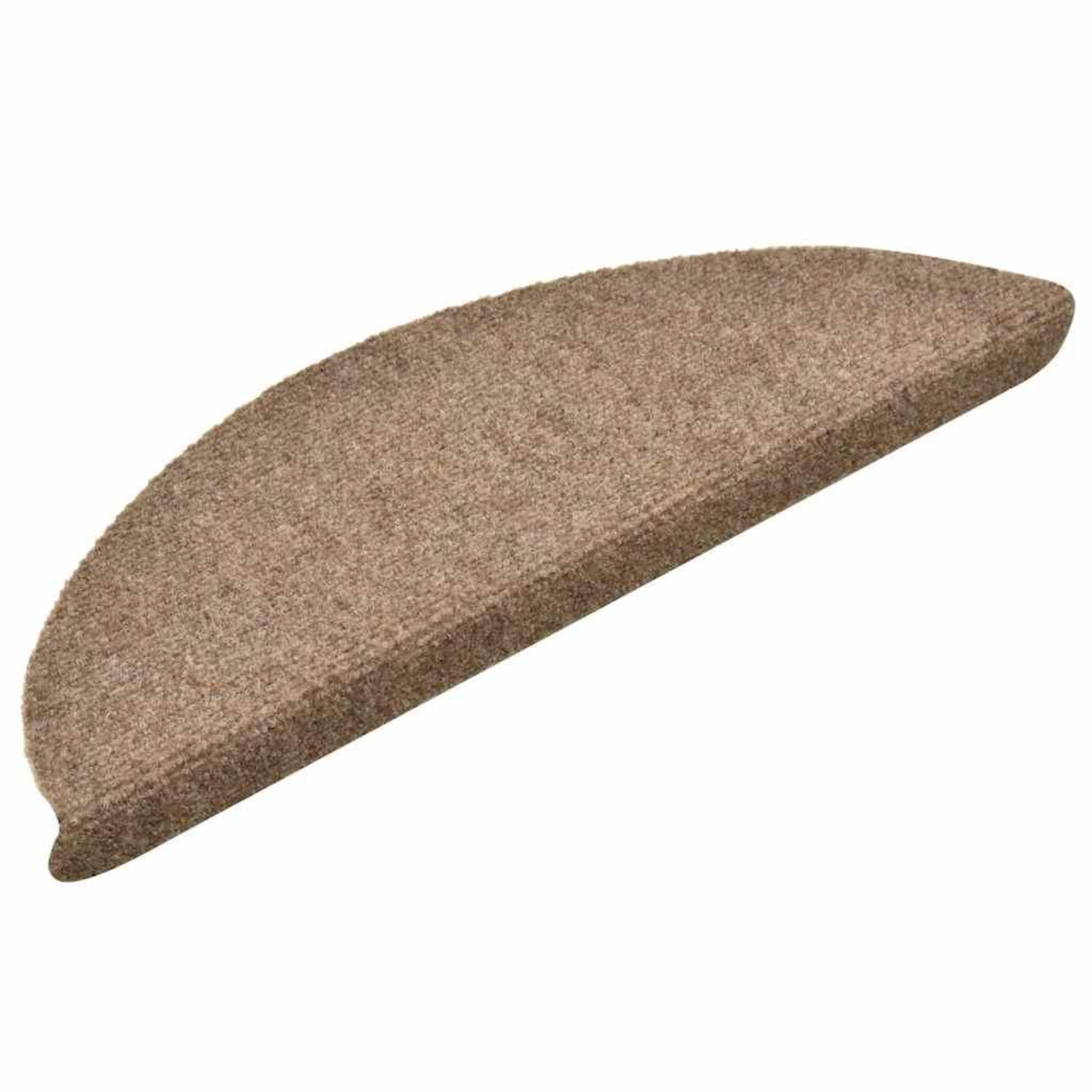 Voir la diapositive 2 : VIDAXL Tapis d'escalier auto-adhesifs 30 pcs creme 56x17x3 cm