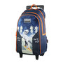 Voir la diapositive 2 : Bagtrotter BAGTROTTER Sac à dos à roulettes Vorax Bleu Dinosaure Surf