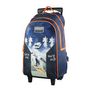 Voir la diapositive 2 : Bagtrotter BAGTROTTER Sac à dos à roulettes Vorax Bleu Dinosaure Surf