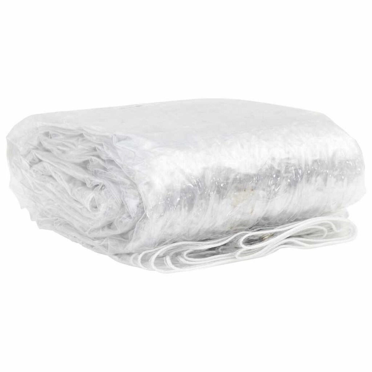 VIDAXL Bache transparente avec œillets 1x8 m PVC