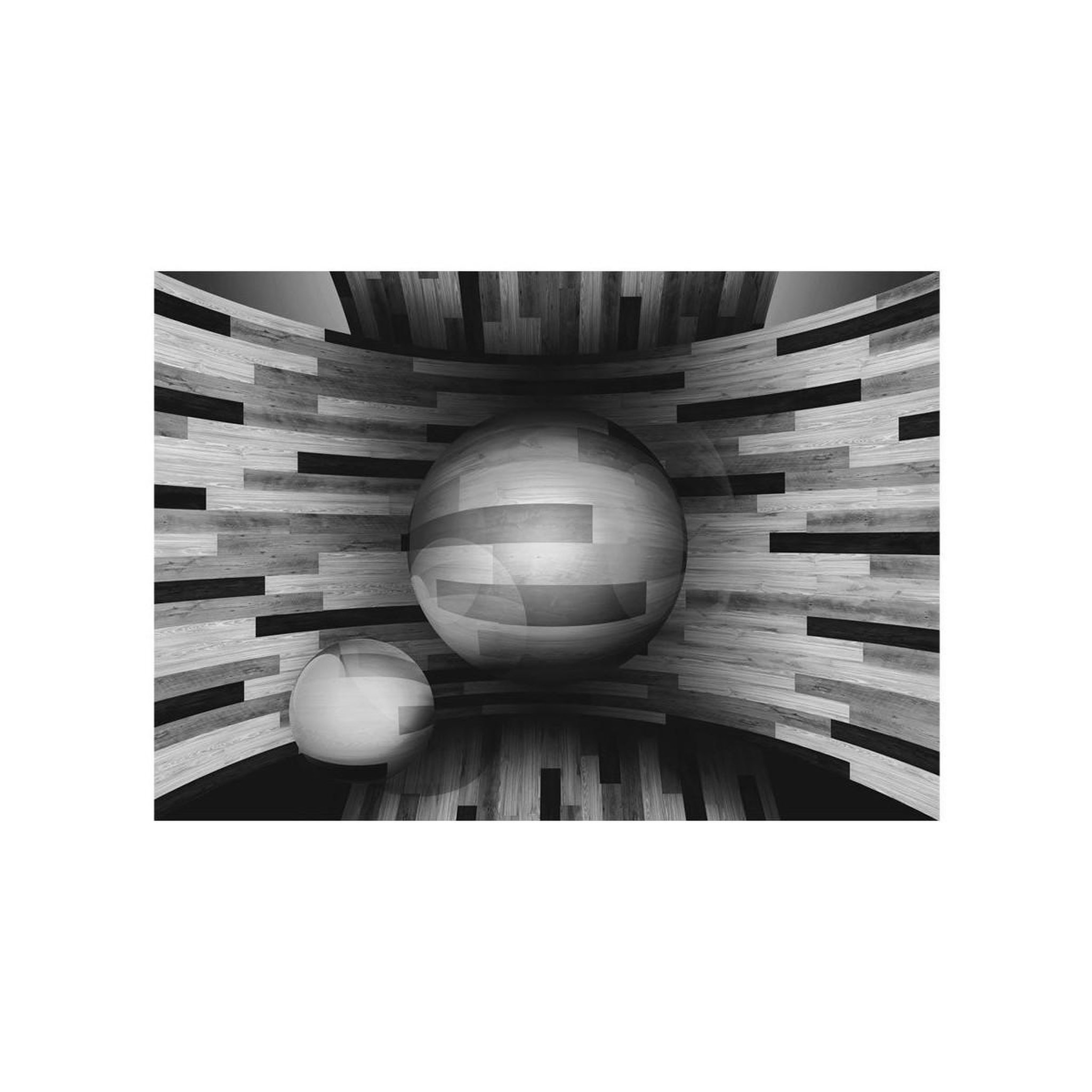 Voir la diapositive 2 : Paris Prix Papier peint  gray sphere