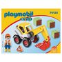 Voir la diapositive 5 : PLAYMOBIL 70125 - 1.2.3 -  Pelleteuse