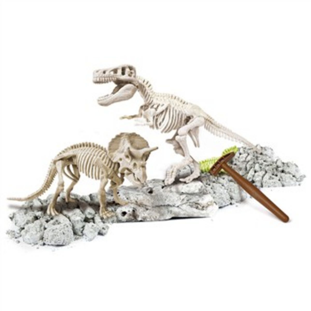CLEMENTONI Archéo Ludic' T-rex & Tricératops
