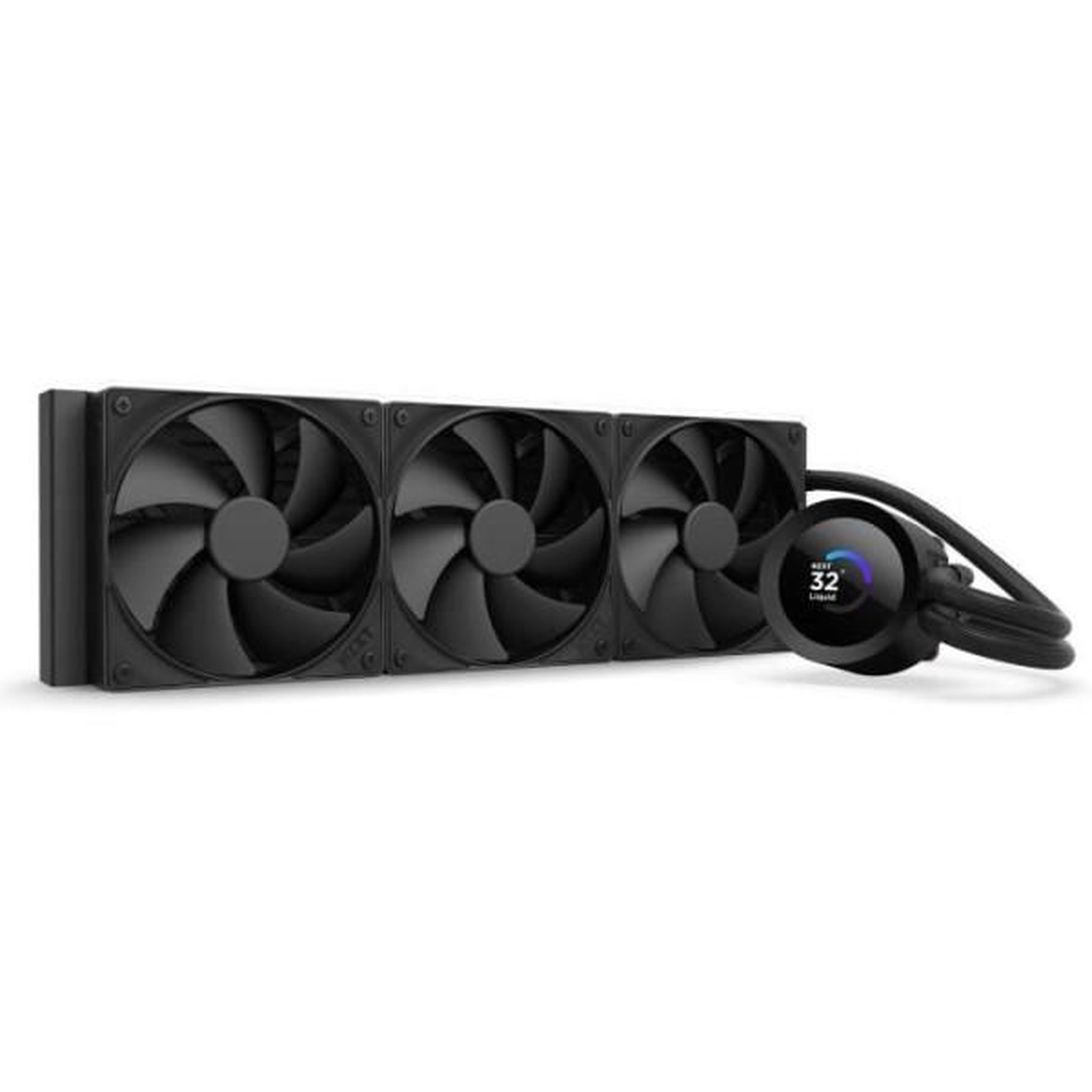 NZXT Watercooling - NZXT - RL-KN360-B2 - Kraken Plus 360 - Écran LCD 1.54 personnalisable - Noir