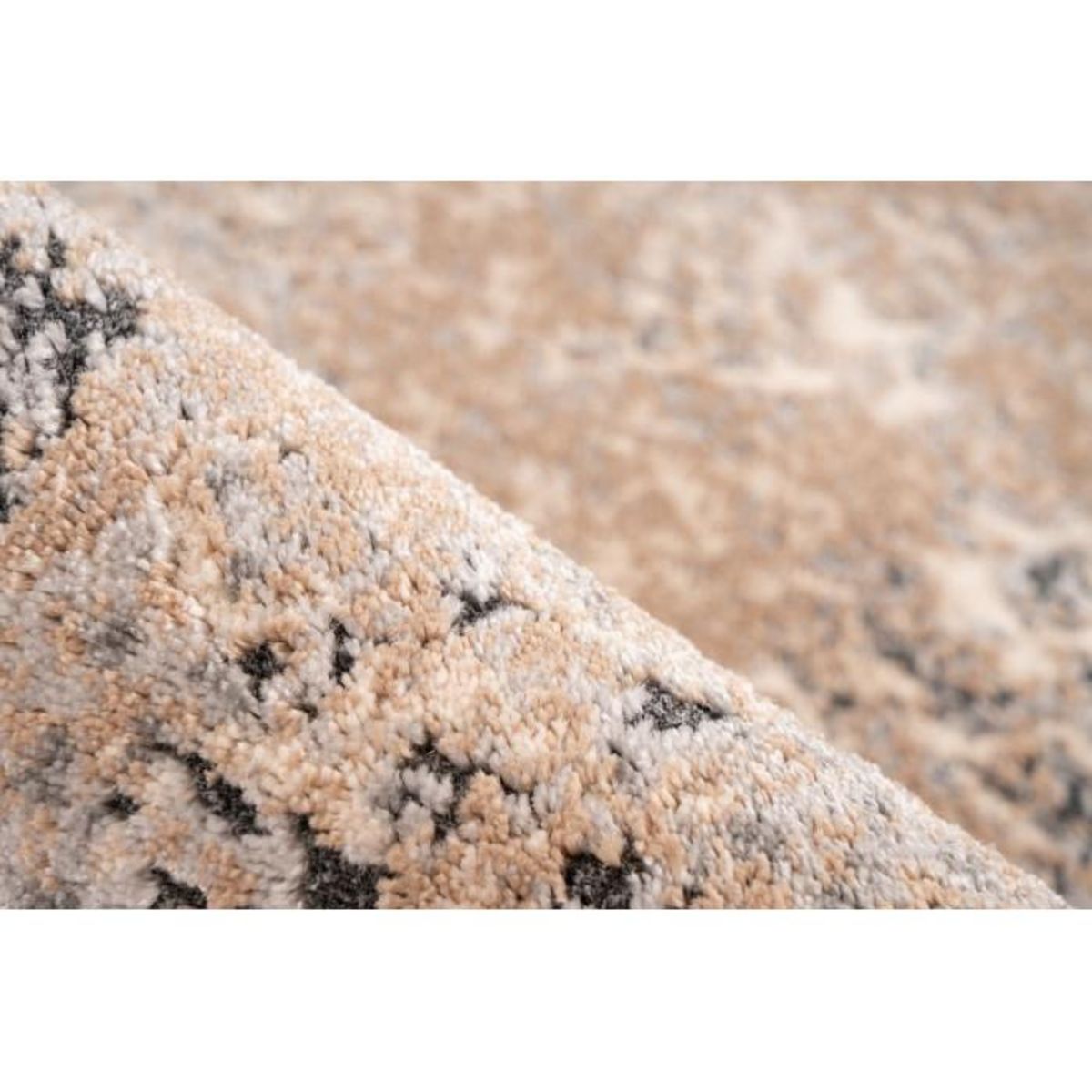 Paris Prix Tapis Imprimé Rétro  Palace  Beige