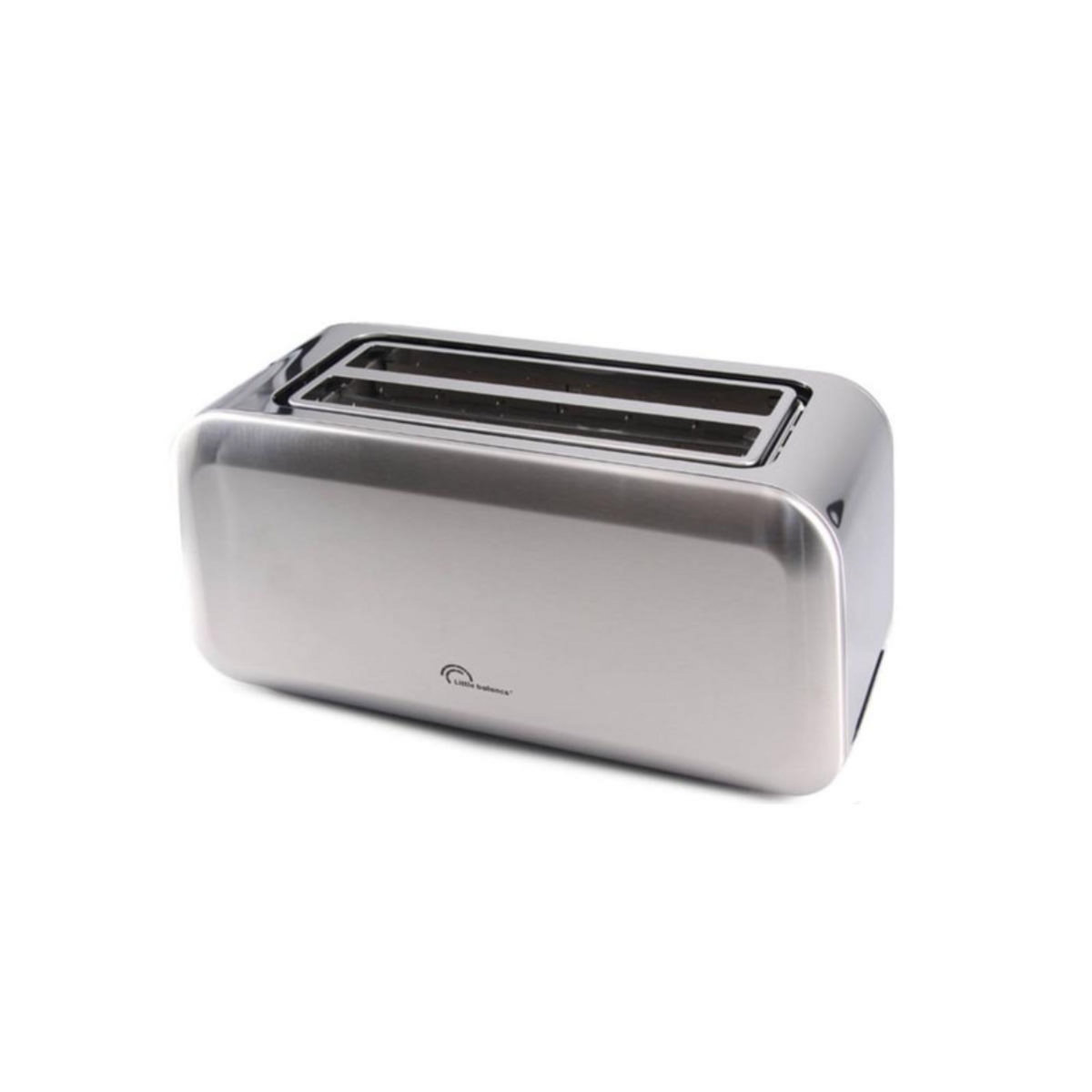 LITTLE BALANCE Grille-pains 2 fentes 1450w inox - 8697
