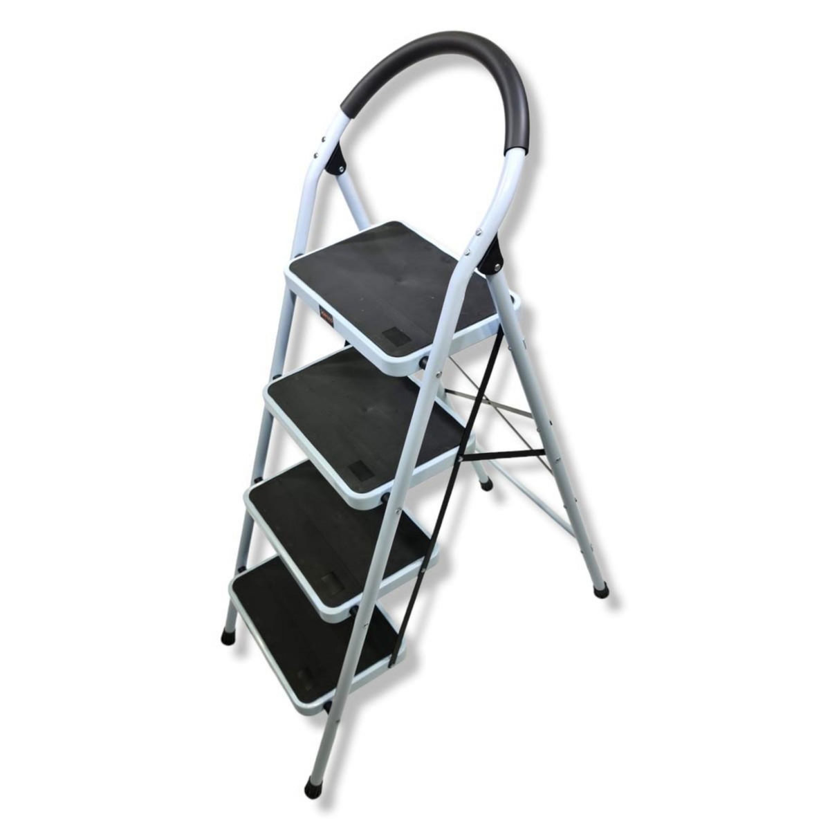 BRIXO Escabeau Marche-pied pliant 4 niveaux Portée Max 150 kg BRIXO