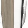 Demeyere Armoire GHOST - Décor chene kronberg et blanc mat - 2 Portes + 1 miroir - L.79,4 x P.51,1 x H. 203 cm - DEMEYERE
