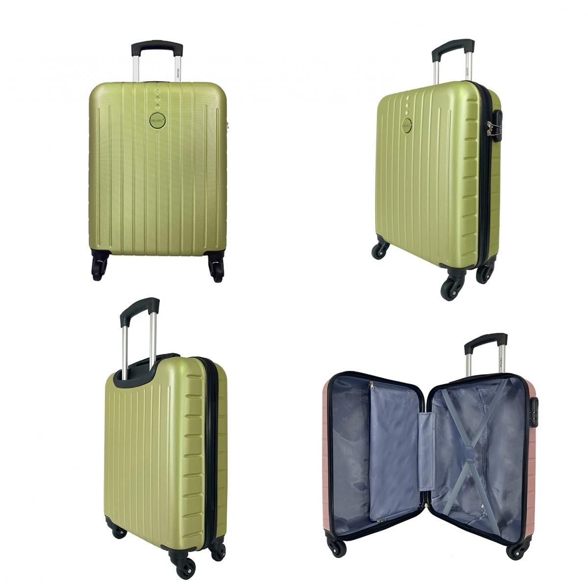 Degré Lot 3 valises rigides dont 1 valise cabine