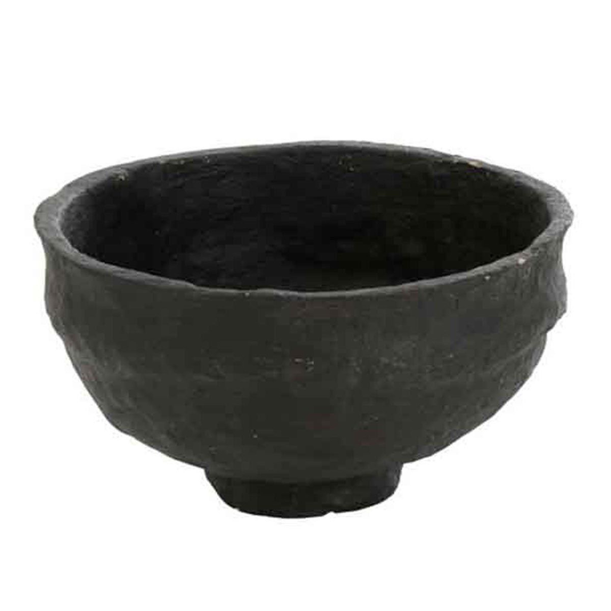 J-LINE Coupelle Déco  Papier Mâché  38cm Noir