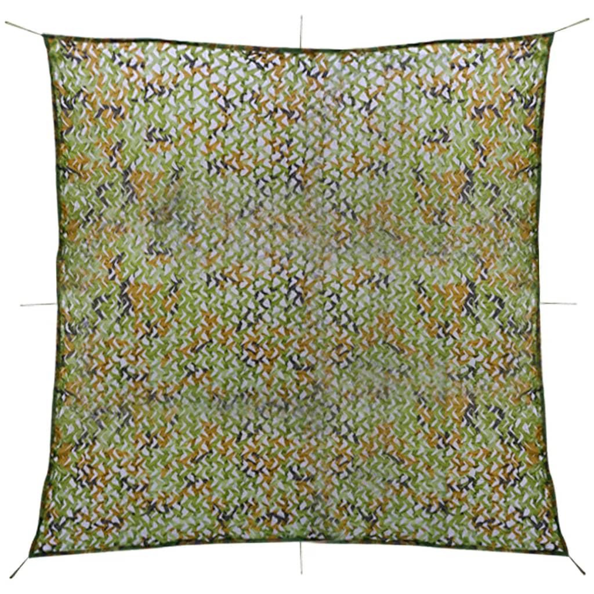 VIDAXL Filet de camouflage avec sac de rangement 3 x 3 m
