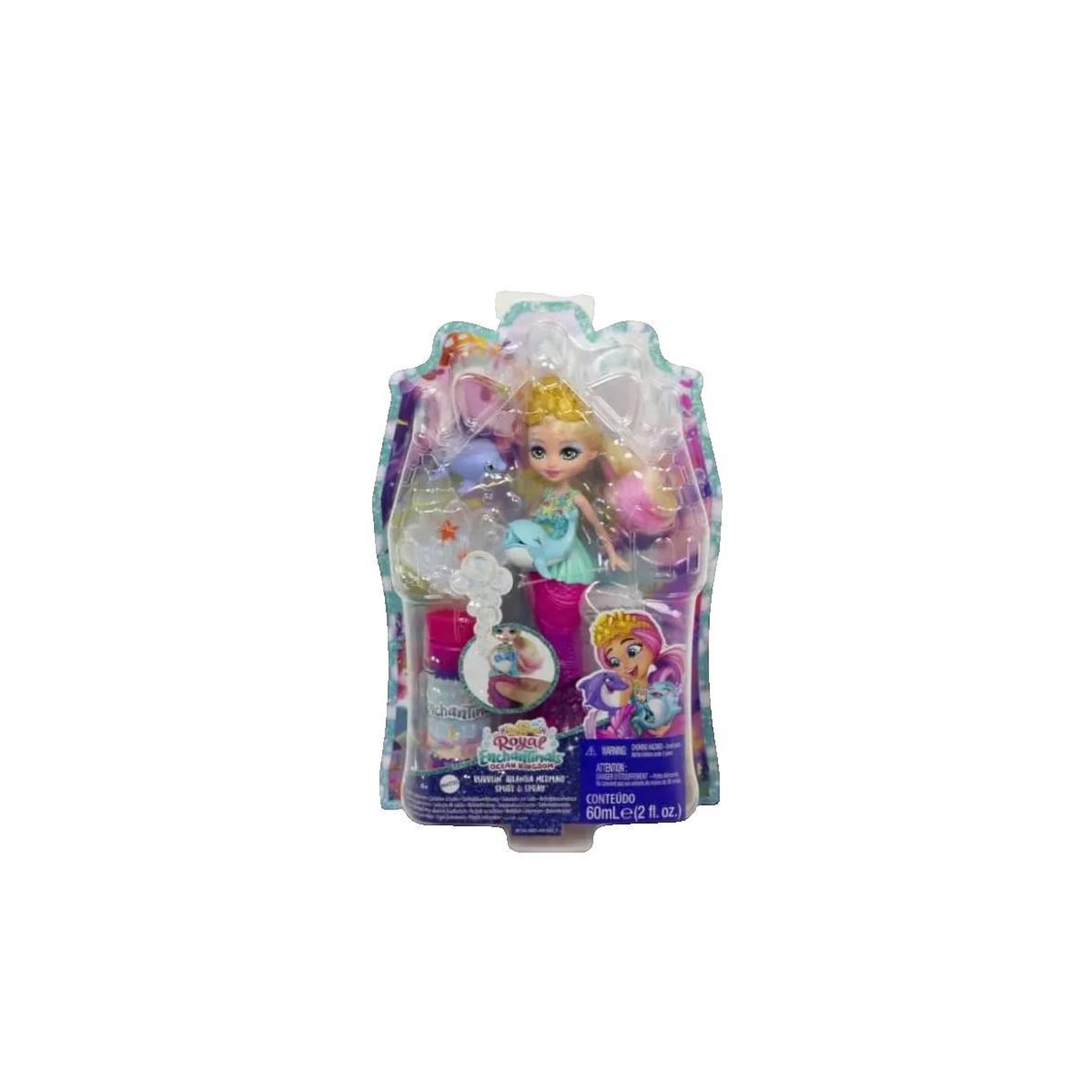 MATTEL Poupée Mattel Enchantimals Atlantia sirène multicolore