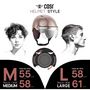 Voir la diapositive 4 : CASR Casque Style rose taille L