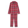INEXTENSO Pyjama de noël flanelle rouge garçon 