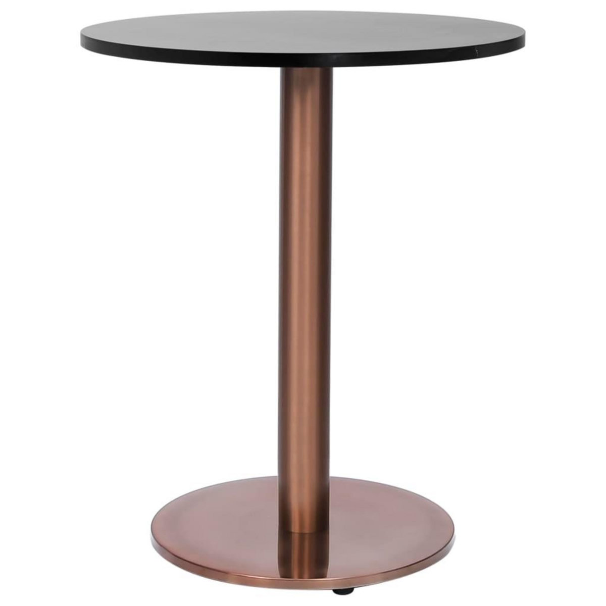 VIDAXL Pied de table de bistro dore Ø45x72 cm acier inoxydable