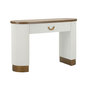 Voir la diapositive 1 : Paris Prix Console en Bois Avec 1 Tiroir  Tolosa  121cm Blanc & Naturel