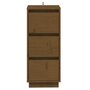 Voir la diapositive 4 : VIDAXL Buffets 2 pcs Marron miel 32x34x75 cm Bois massif de pin