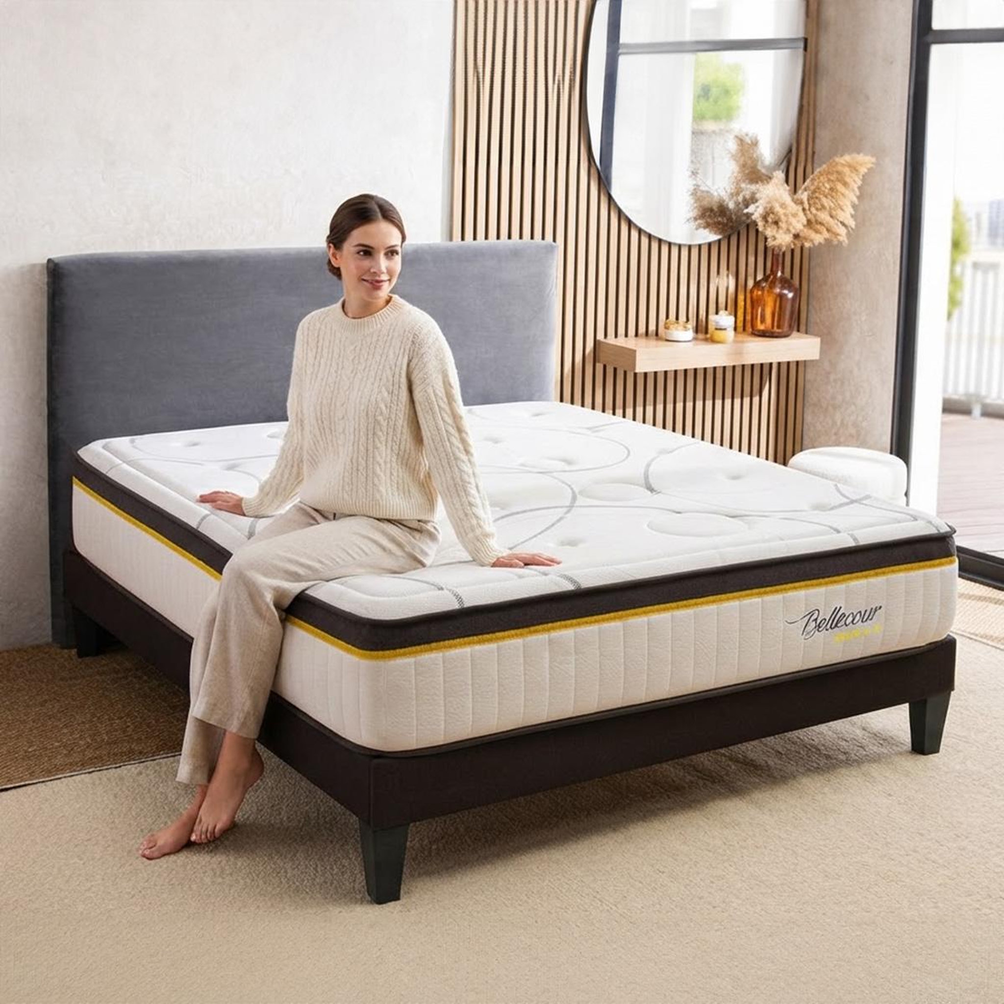 Voir la diapositive 4 : BELLECOUR Bellecour literie | matelas bellecour 3.0 | ressorts ensachés