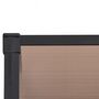 Voir la diapositive 5 : VIDAXL Auvent de porte Noir 152,5x90 cm Polycarbonate