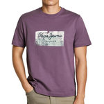 Pepe Jeans T shirt  Homme Pepe jeans Connor. Coloris disponibles : Violet