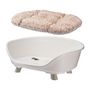 Voir la diapositive 3 : Ferplast Corbeille - FERPLAST - THRONE 6 - Avec coussin relax - Blanc