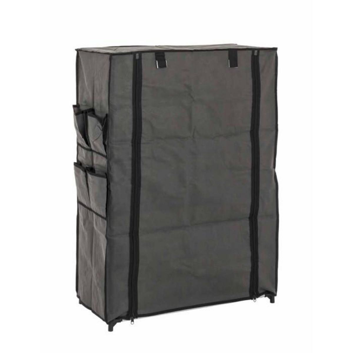 Paris Prix Armoire Rangement Chaussures  June  90cm Gris