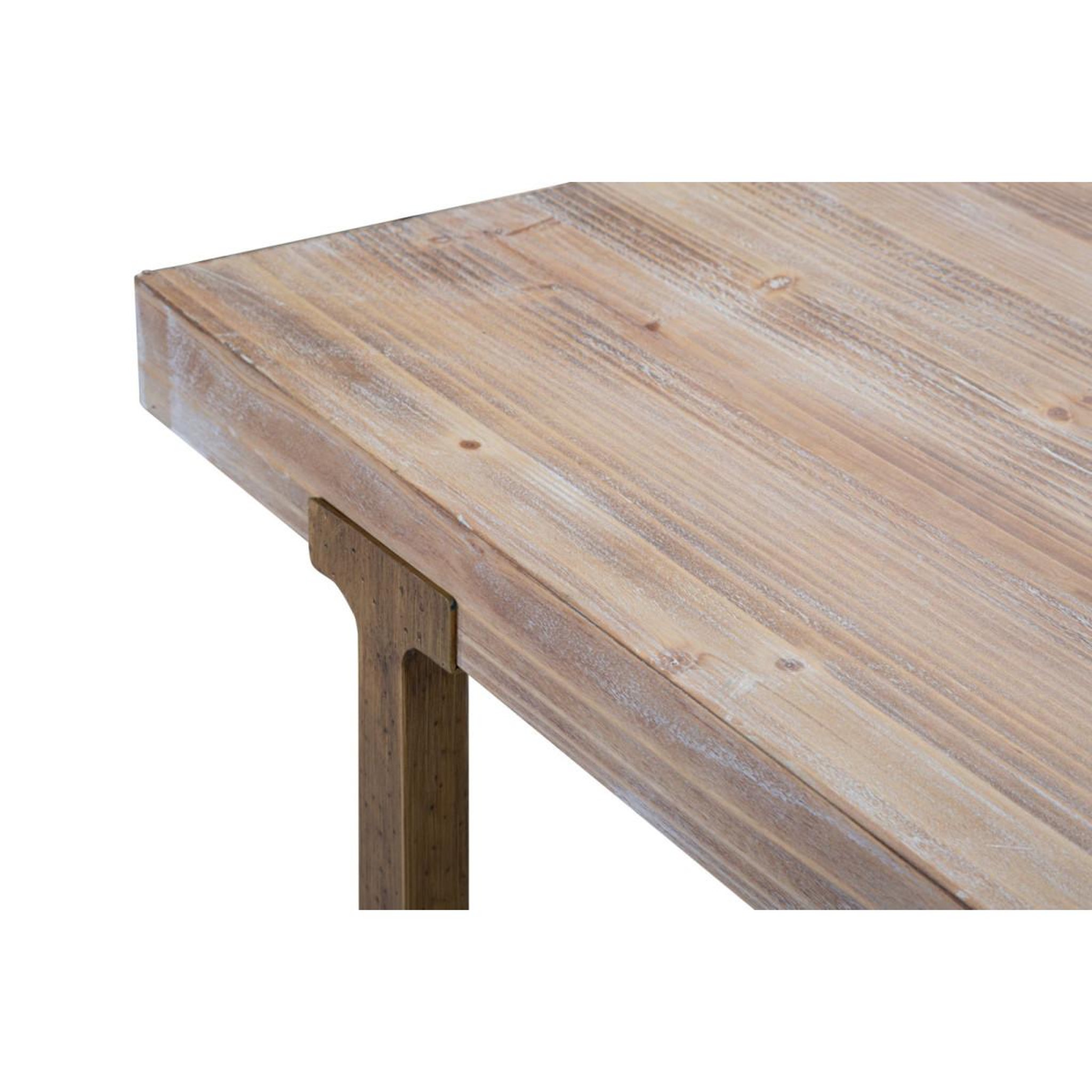 Voir la diapositive 6 : Paris Prix Table à manger effet bois  ankara  180cm naturel