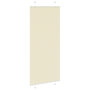 Voir la diapositive 4 : VIDAXL Store plisse creme 85x200 cm largeur du tissu 84,4 cm polyester