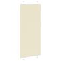 Voir la diapositive 4 : VIDAXL Store plisse creme 85x200 cm largeur du tissu 84,4 cm polyester