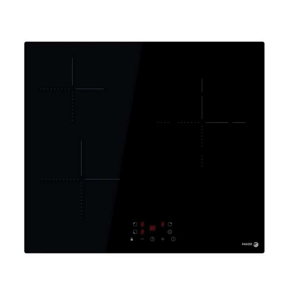 Fagor Table de cuisson vitrocéramique 59cm 3 foyers hilight noir - FAV3536