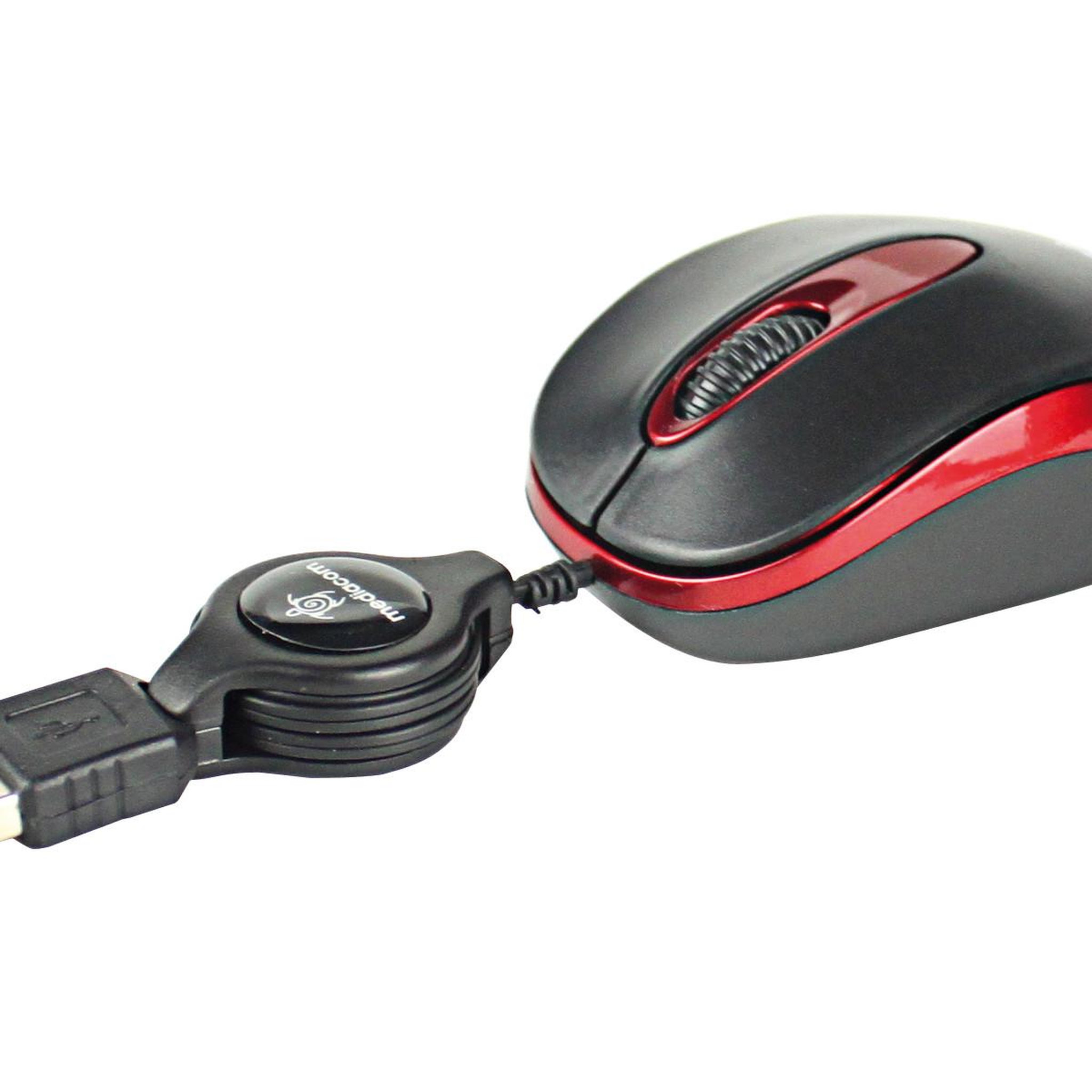 Voir la diapositive 3 : MEDIACOM Mediacom BX40 souris Bureau Ambidextre USB Type-A Optique 1000 DPI