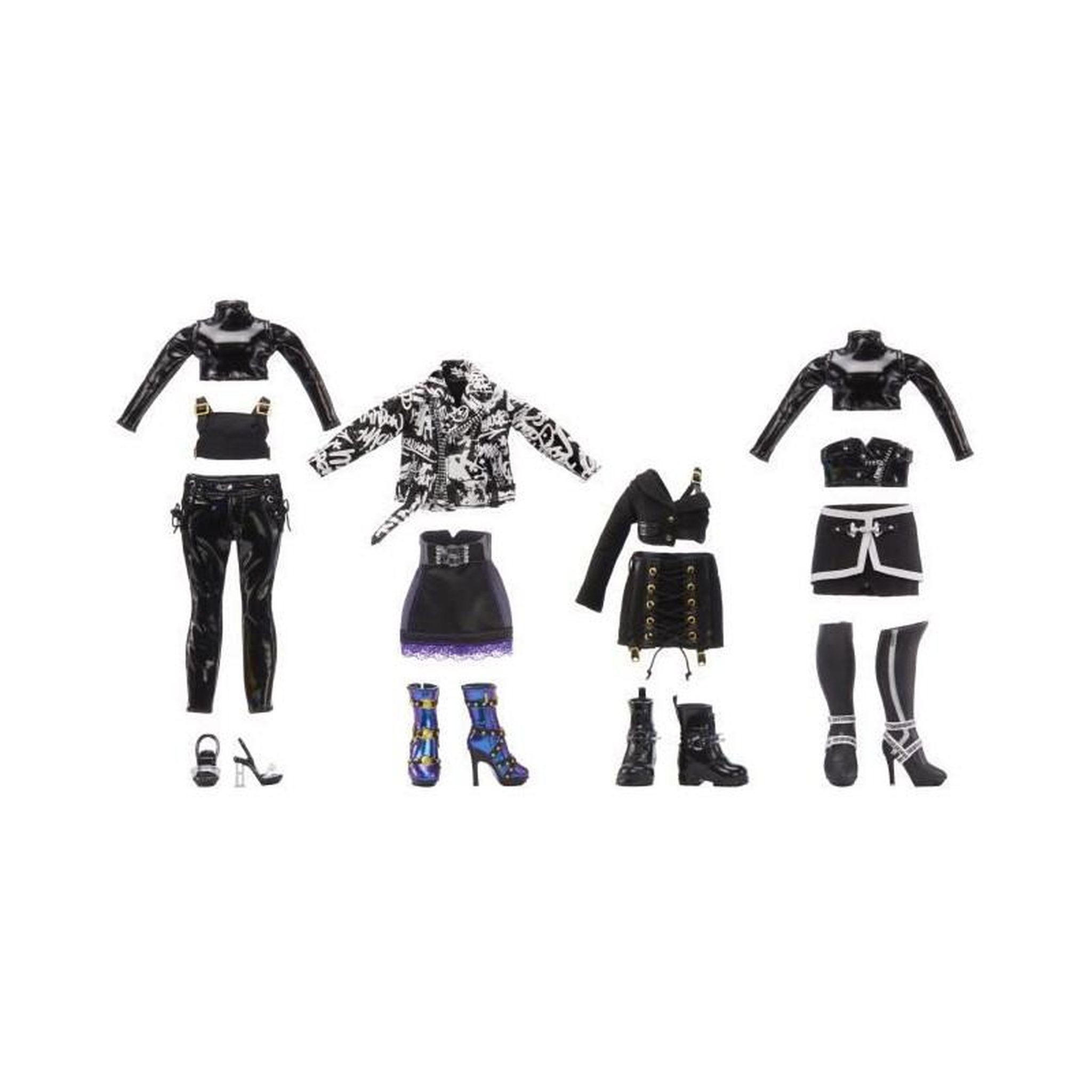 Voir la diapositive 3 : Rainbow Rainbow High - Shadow High - Ainsley Slater - Poupée mannequin 27cm avec 3 tenues et accessoires - de 6 a 12 ans
