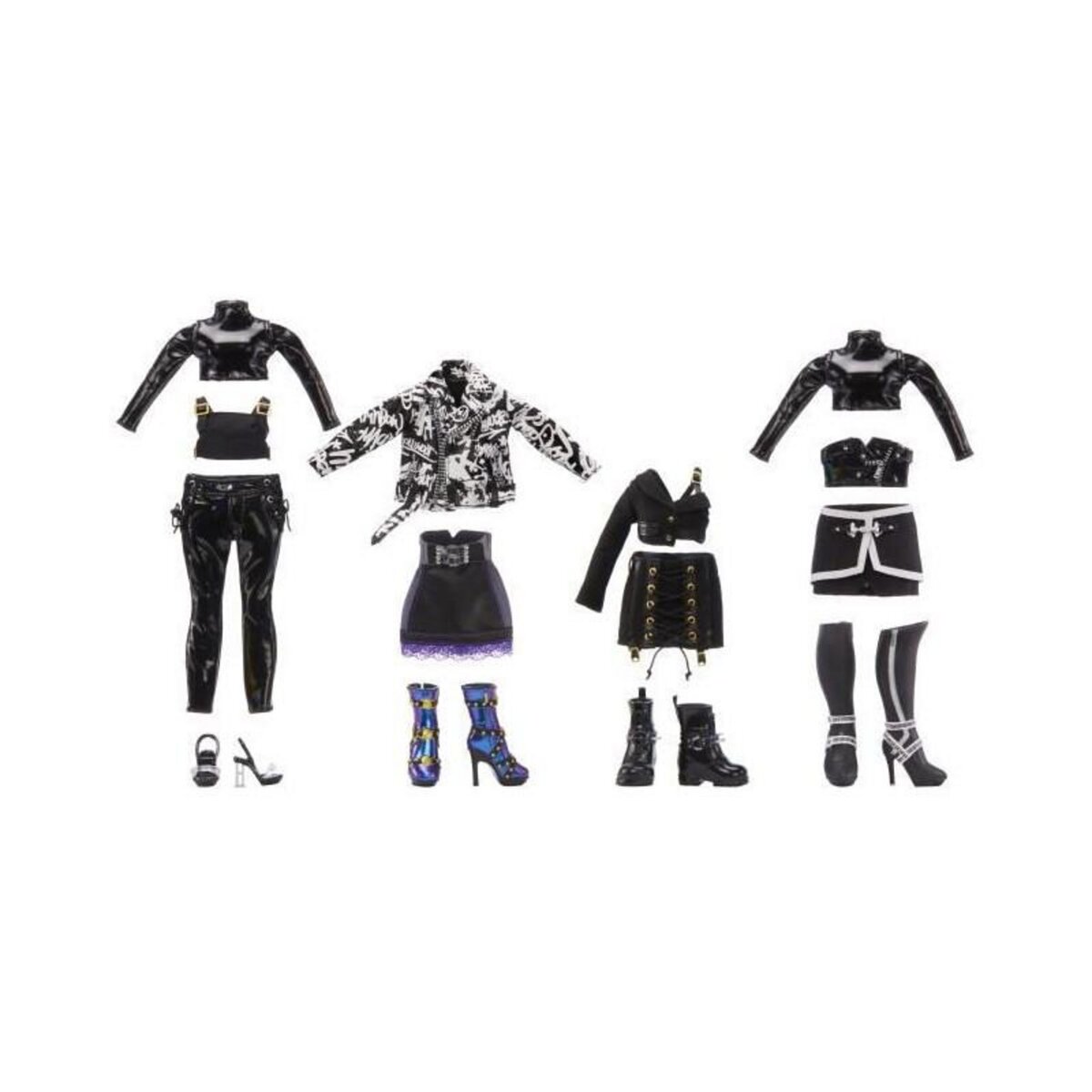 Rainbow Rainbow High - Shadow High - Ainsley Slater - Poupée mannequin 27cm avec 3 tenues et accessoires - de 6 a 12 ans