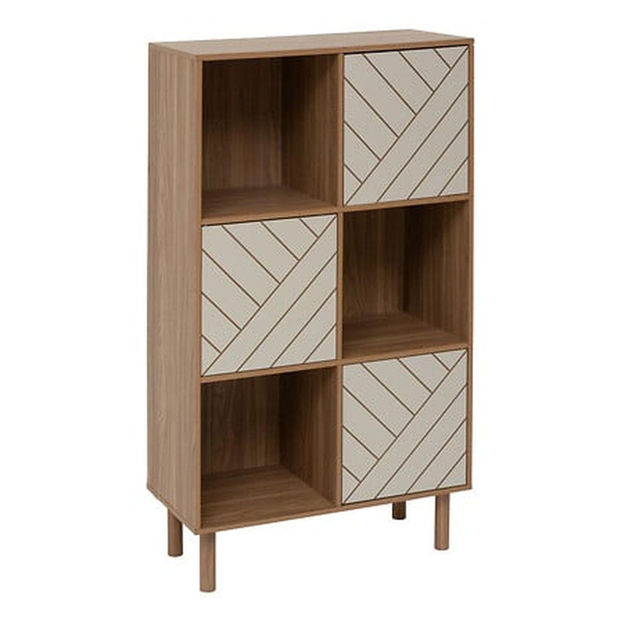 FIVE Etagère 6 cases mix n match - marron