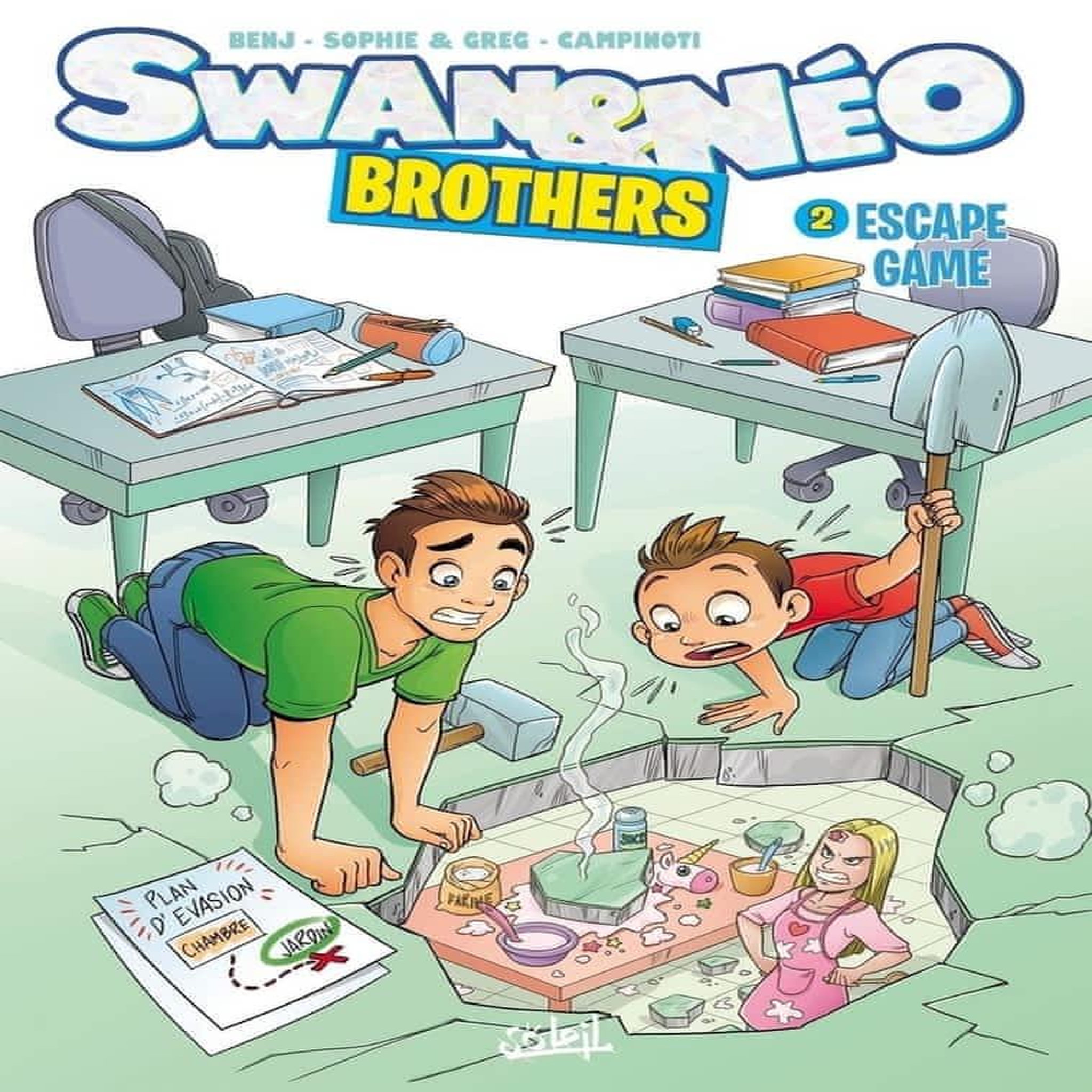 SWAN & NEO - BROTHERS TOME 2 : ESCAPE GAME, Campinoti Paolo