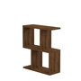 Voir la diapositive 1 : Habitat et Jardin Table d'appoint en bois  Zet  - 45 x 17 x 51 cm - Noyer