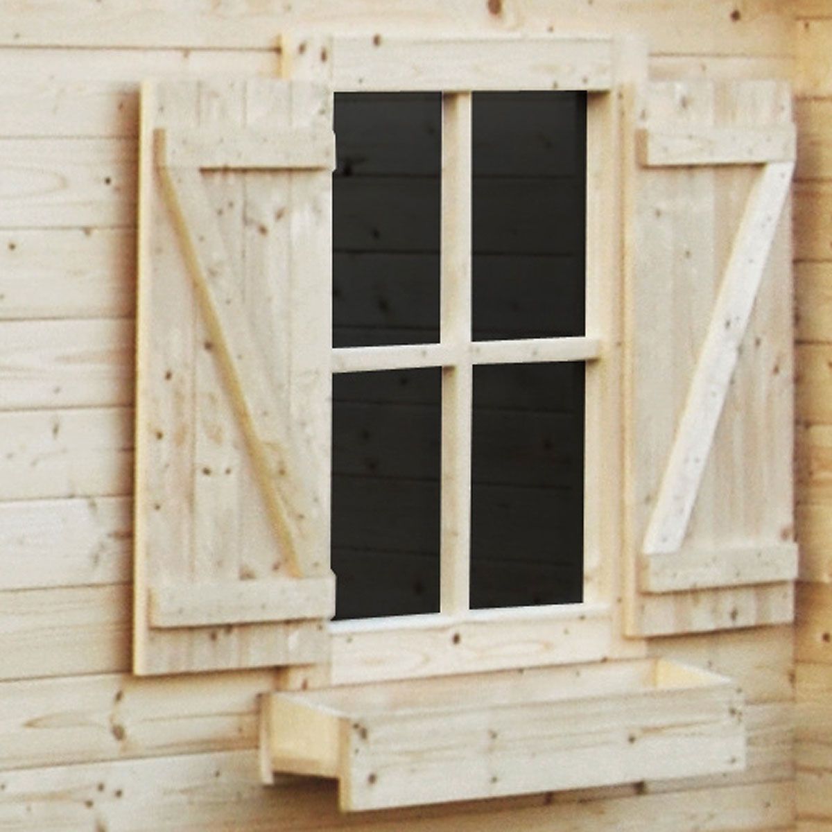 Abri de jardin LULEA 10.10m²