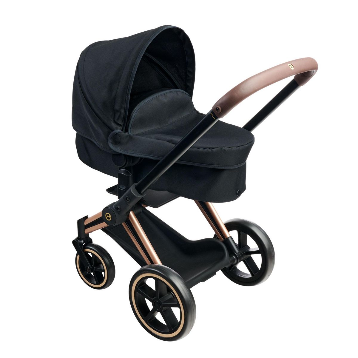 Corolle Landau 3 en 1 Cybex Priam Noir pour poupon 36 / 42 / 52 cm