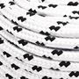 Voir la diapositive 3 : VIDAXL Corde de bateau tresse Blanc 6 mmx25 m Polyester