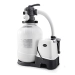 INTEX Combiné groupe de filtration à sable 8 m³/h + stérilisateur au sel QX2600 - Intex