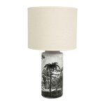 OSTARIA Lampe céramique Palmeraie