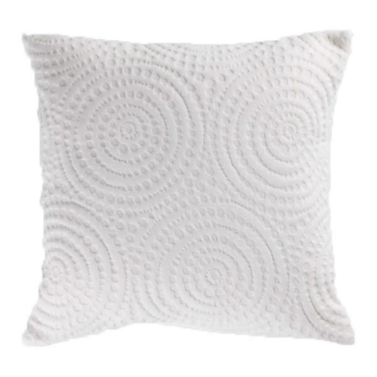 Paris Prix Housse de Coussin Jersey  Solaris  40x40cm Naturel