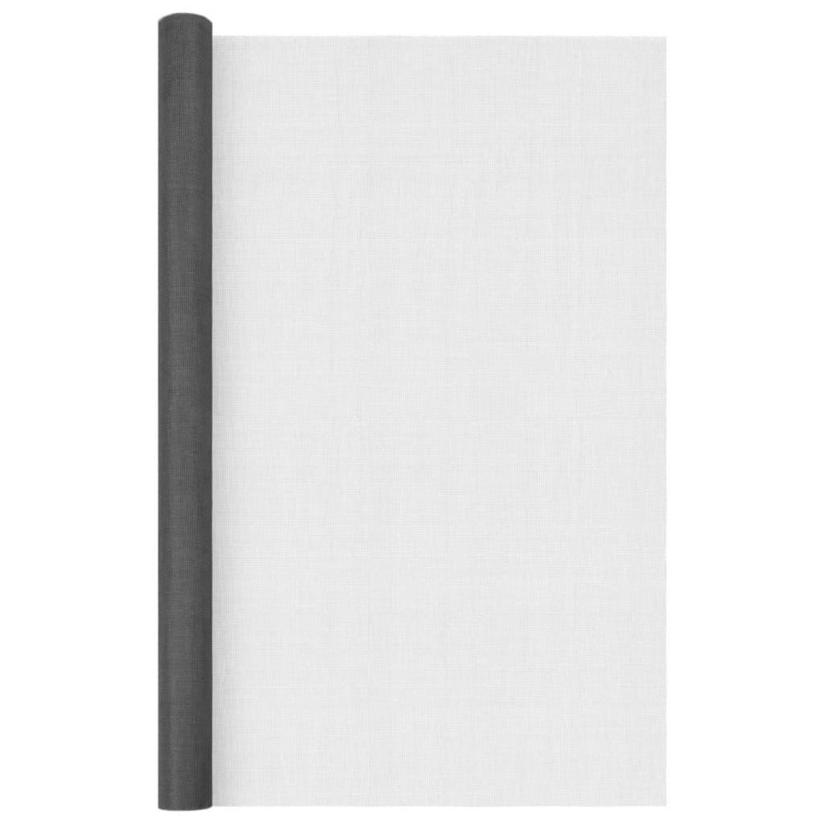 VIDAXL Ecran en treillis Fibre de verre 80x2000 cm Noir