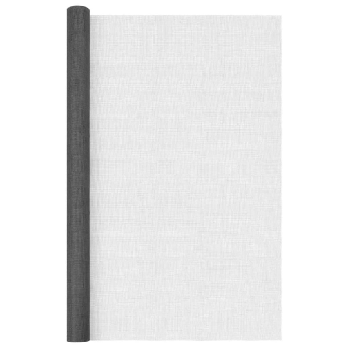 VIDAXL Ecran en treillis Fibre de verre 80x2000 cm Noir