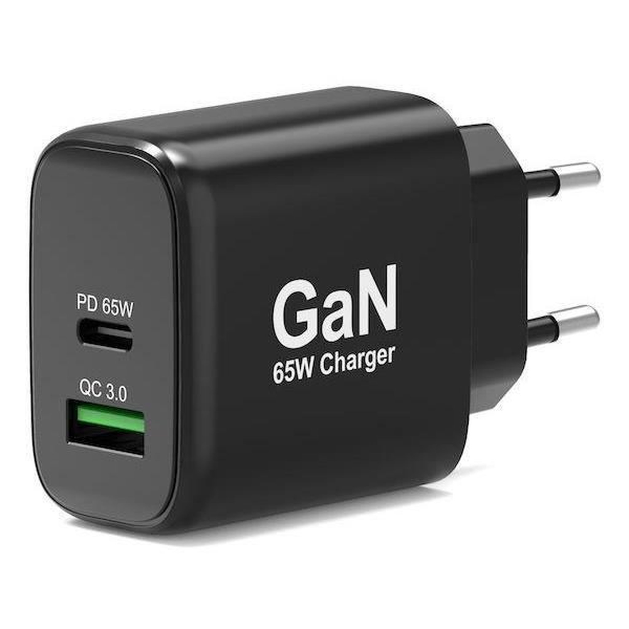PORT DESIGNS Chargeur mural gan usb-c & usb-a - port designs - 902104eu - 65 w - noir